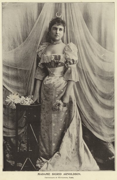 Madame Sigrid Arnoldson by English Photographer